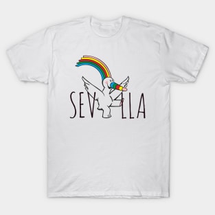 Sevilla Spain travel curro retro Sevilla curro expo92 travelling andalusia T-Shirt